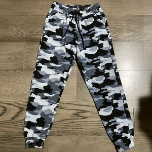 Blue Camo Joggers